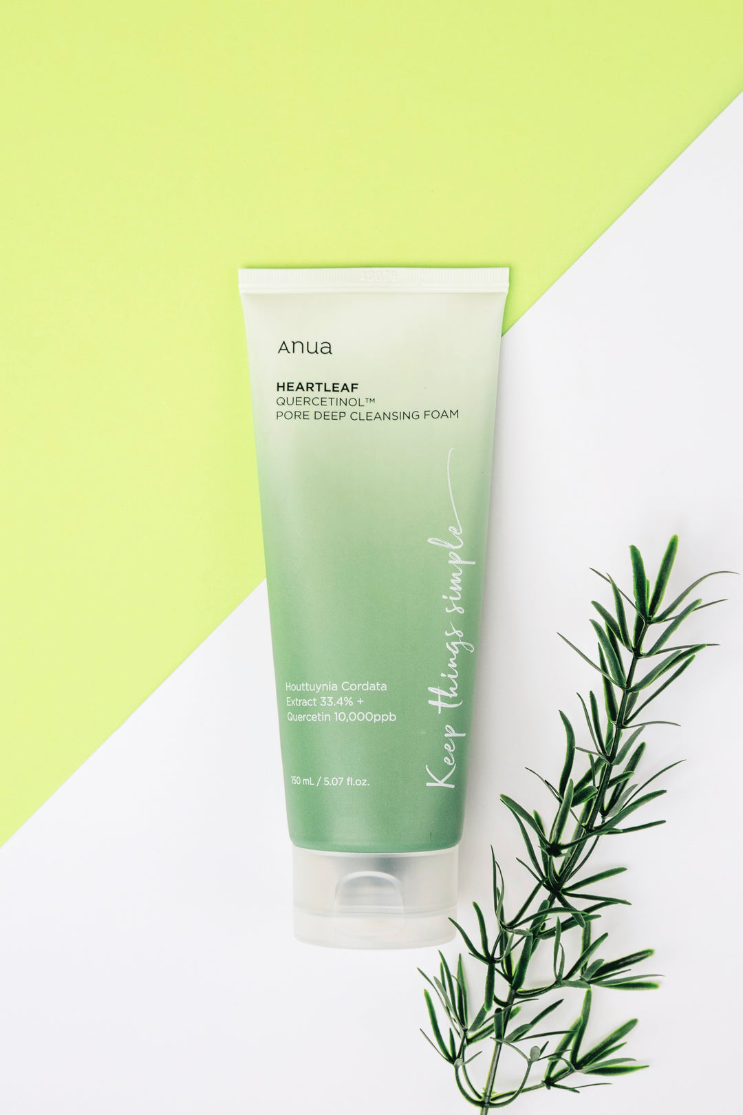 Anua Heartleaf Quercetinol Pore Deep Cleansing Foam 150ml