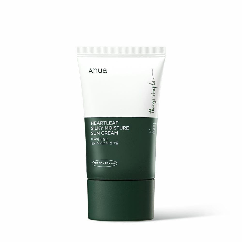 ANUA - Heartleaf Silky Moisture Sun Cream SPF50+ PA++++ (50 ml.)