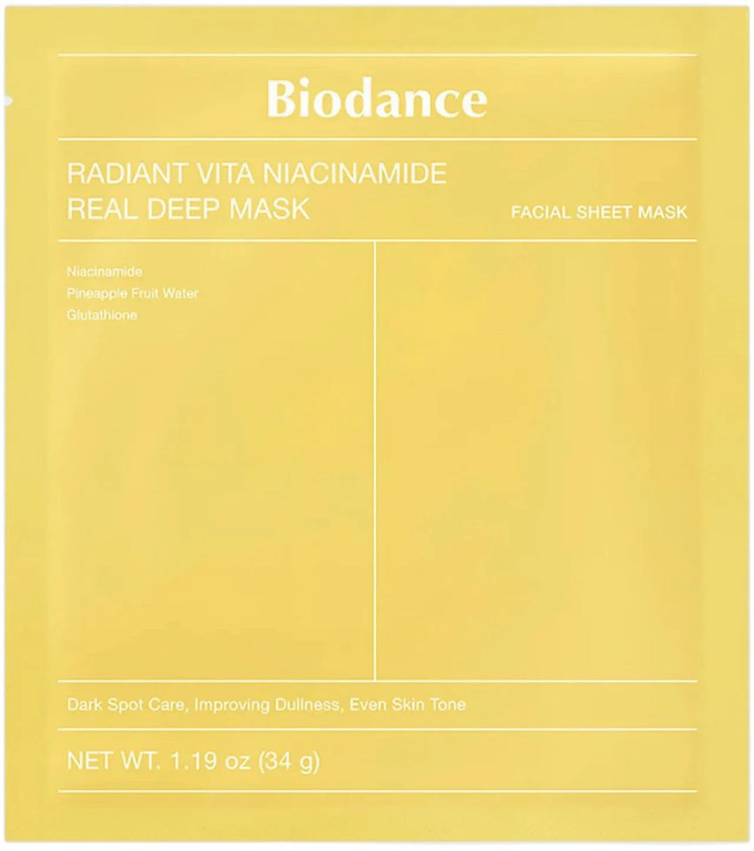 Biodance - Radiant Vita Niacinamide Real Deep Mask