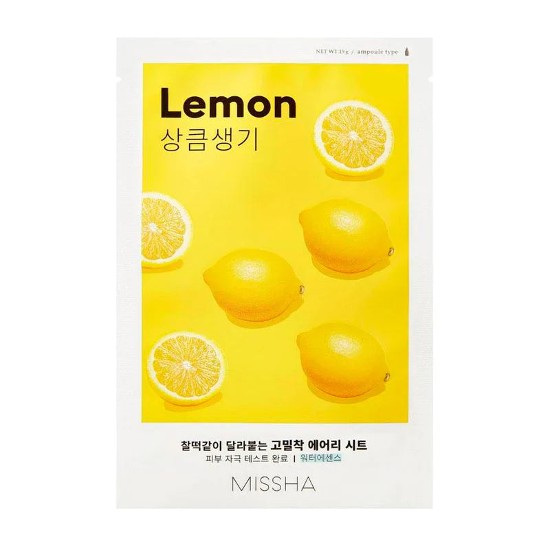 Missha - Airy Fit Sheet Mask #Lemon