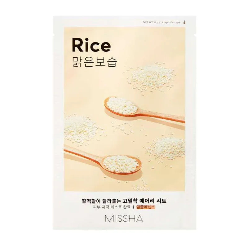 Missha - Airy Fit Sheet Mask #Rice
