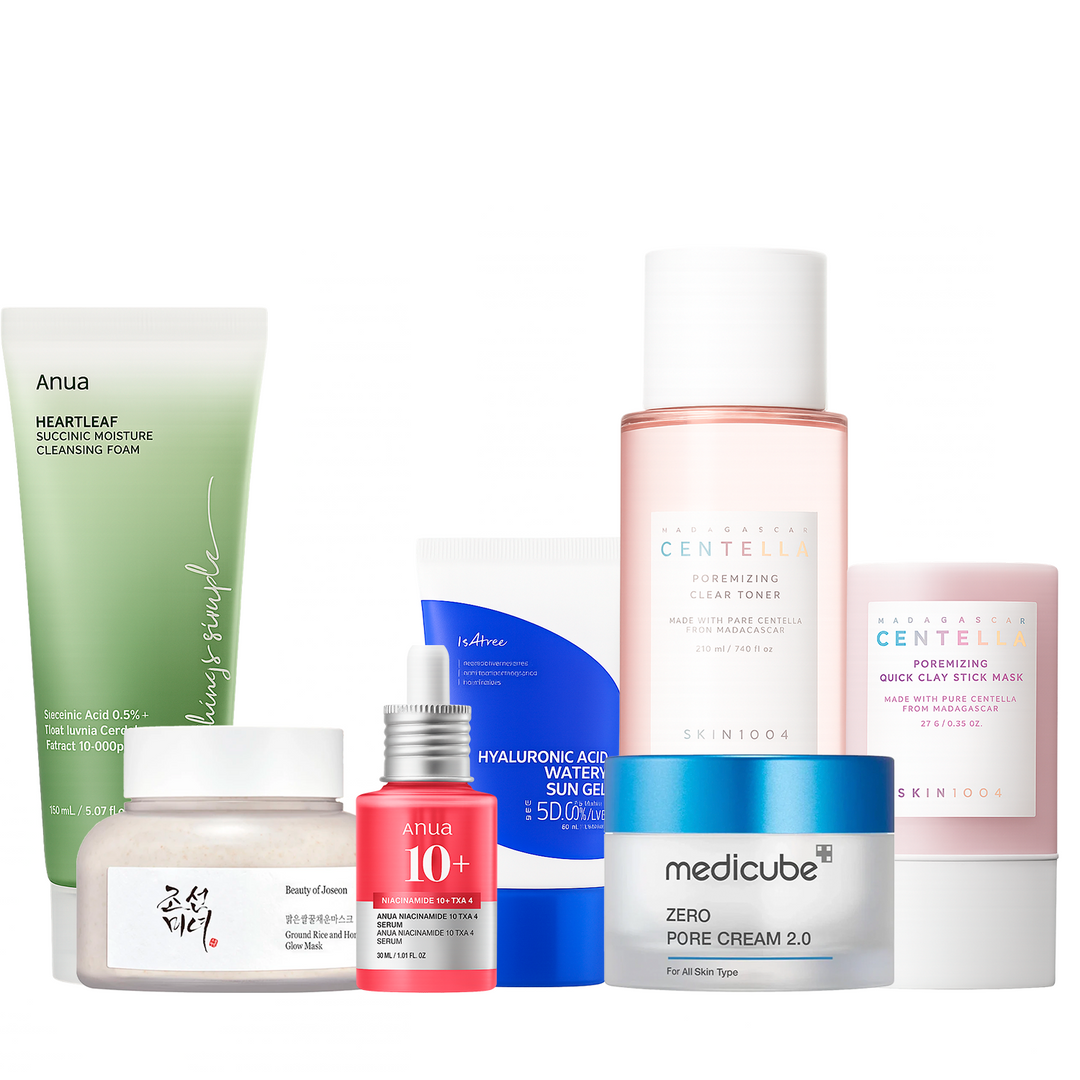 Skincare rutine til store porer og uren hud