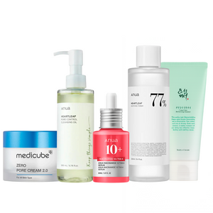 5-trins rutine fedtet/kombineret hud