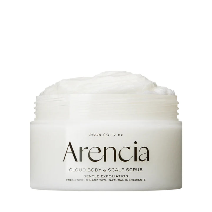 Arencia - Fresh Cloud Body & Scalp Scrub White Tea & Neroli