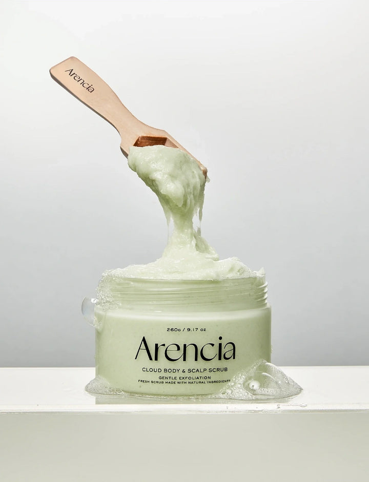 Arencia - Fresh Cloud Body & Scalp Scrub Geranium & Primrose