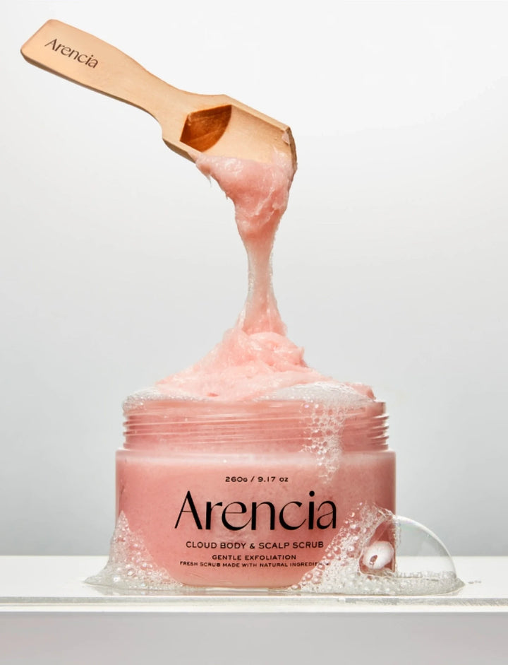 Arencia - Fresh Cloud Body & Scalp Scrub Lavender & Pear