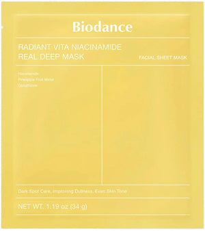 Biodance - Radiant Vita Niacinamide Real Deep Mask