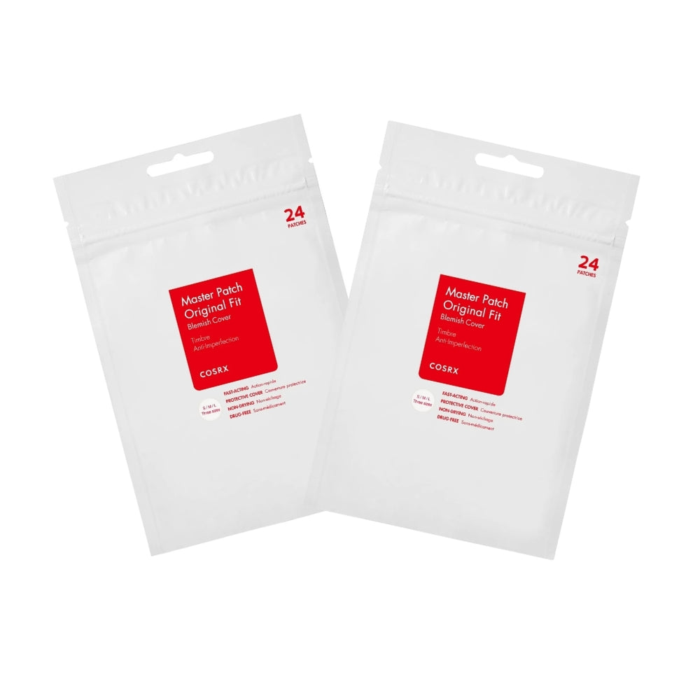 COSRX Acne Pimple Master Patch bumseplaster with clear, skin-friendly design for effective acne spot treatment.