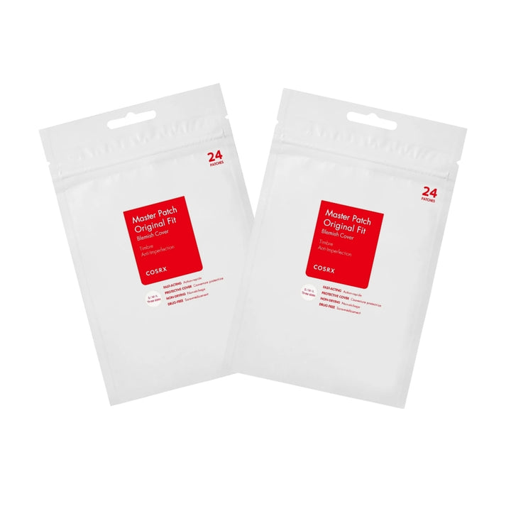 COSRX Acne Pimple Master Patch bumseplaster with clear, skin-friendly design for effective acne spot treatment.