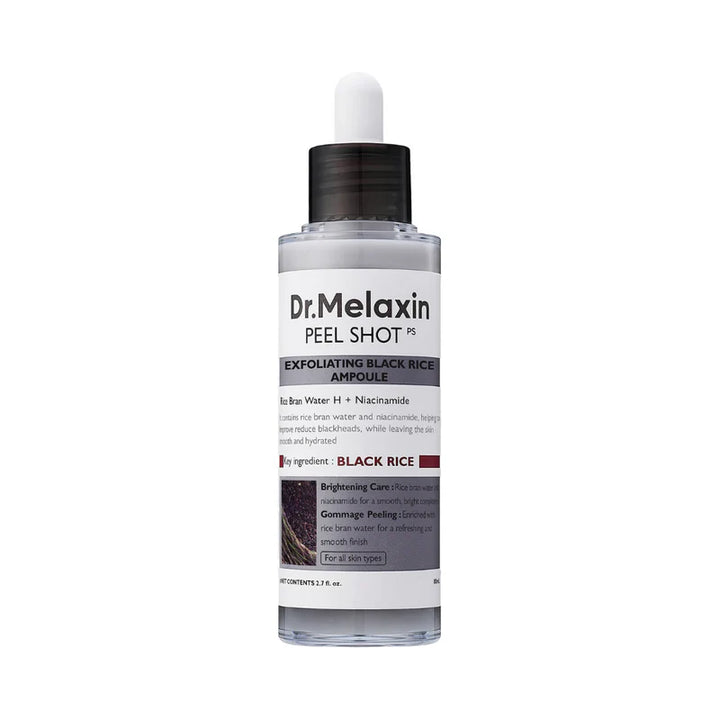 Dr. Melaxin - Peel Shot Exfoliating Black Rice Ampoule (80 ml.)