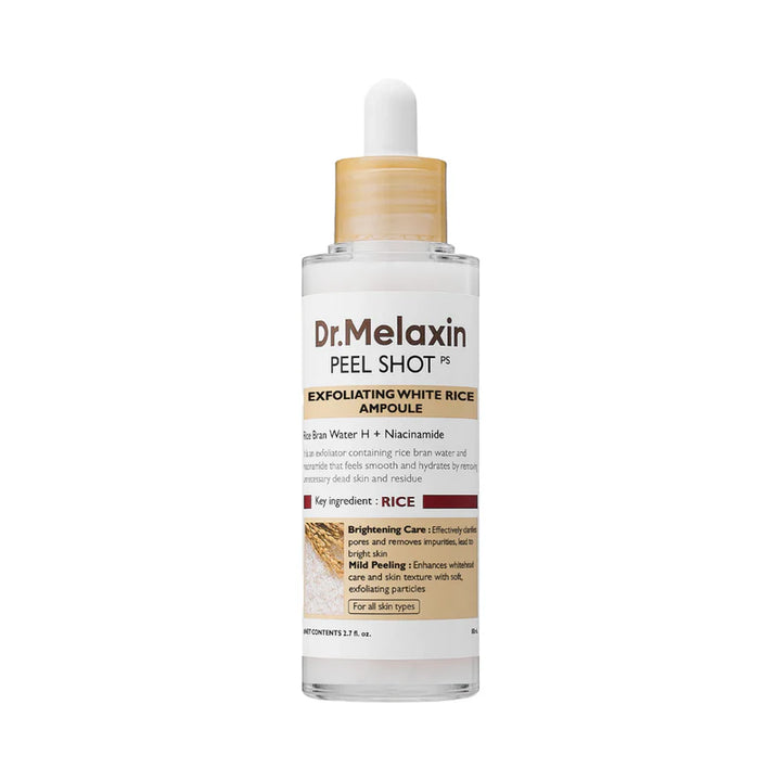 Dr. Melaxin - Peel Shot Exfoliating White Rice Ampoule (80 ml.)