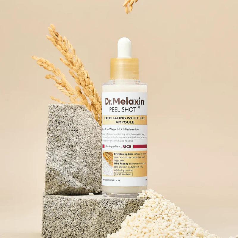 Dr. Melaxin - Peel Shot Exfoliating White Rice Ampoule (80 ml.)