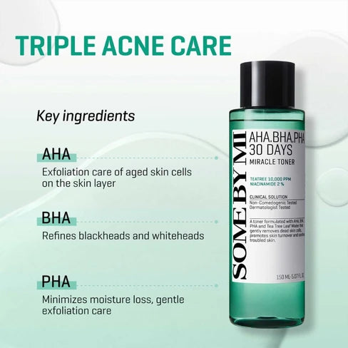 Some By Mi - AHA BHA PHA 30 Days Miracle Toner (150 ml.)