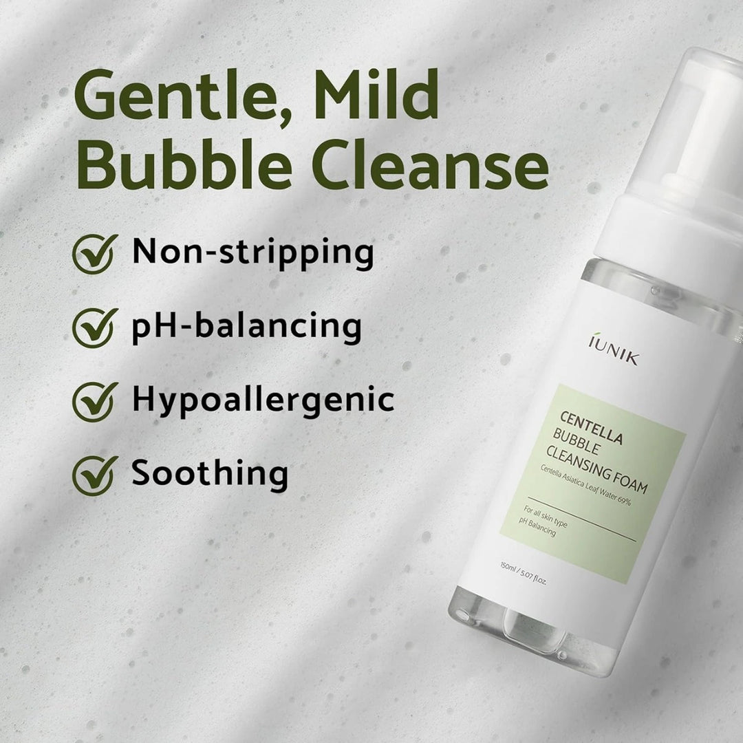 iUNIK - Centella Bubble Cleansing Foam (150 ml.)