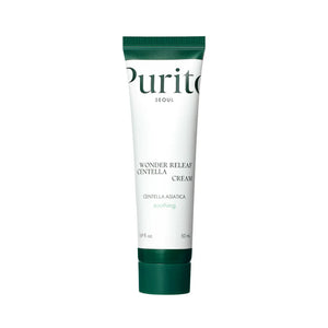 Purito Wonder Releaf Centella Cream 50ml, a soothing face moisturizer with centella for calming and skin repair.